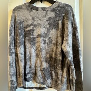 Women's Fornia Tie Dye Black Sweater